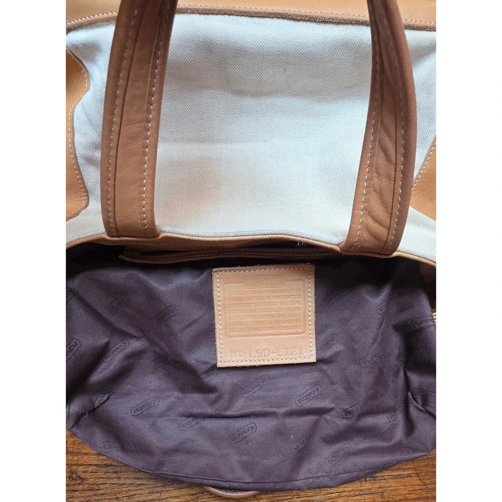 Coach canvas bleecker